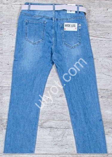 ДЖИНСИ M.SARA (30-40) СИНІЙ 7567-4B