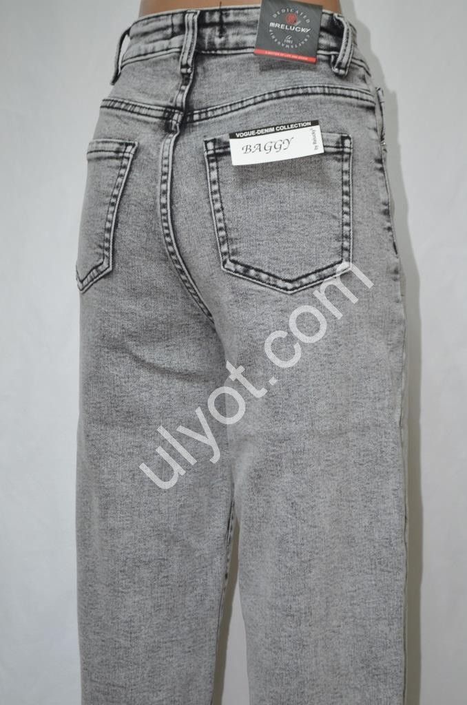 Фото 1 ДЖИНСЫ RELUCKY (10-15) СЕРЫЙ 16-2