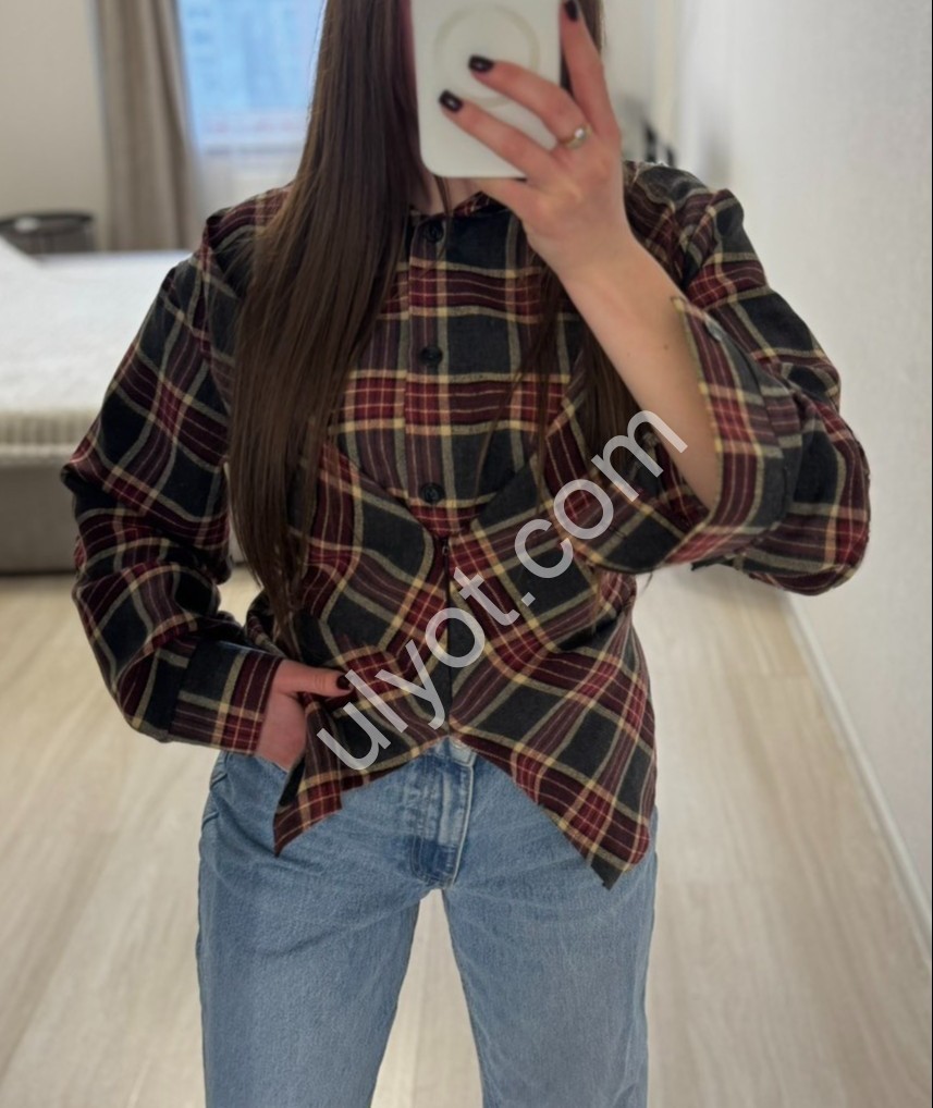 РУБАШКА (ONE SIZE 42-46) КРАСНЫЙ 309