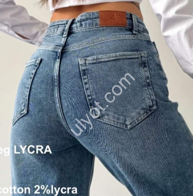 ДЖИНСИ ZEO BASIC (34-42) СИНІЙ 5164