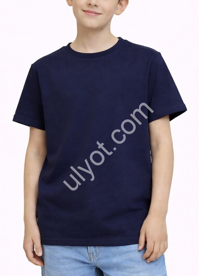 ФУТБОЛКА  (11-16 ЛЕТ) ЧЕРНЫЙ 