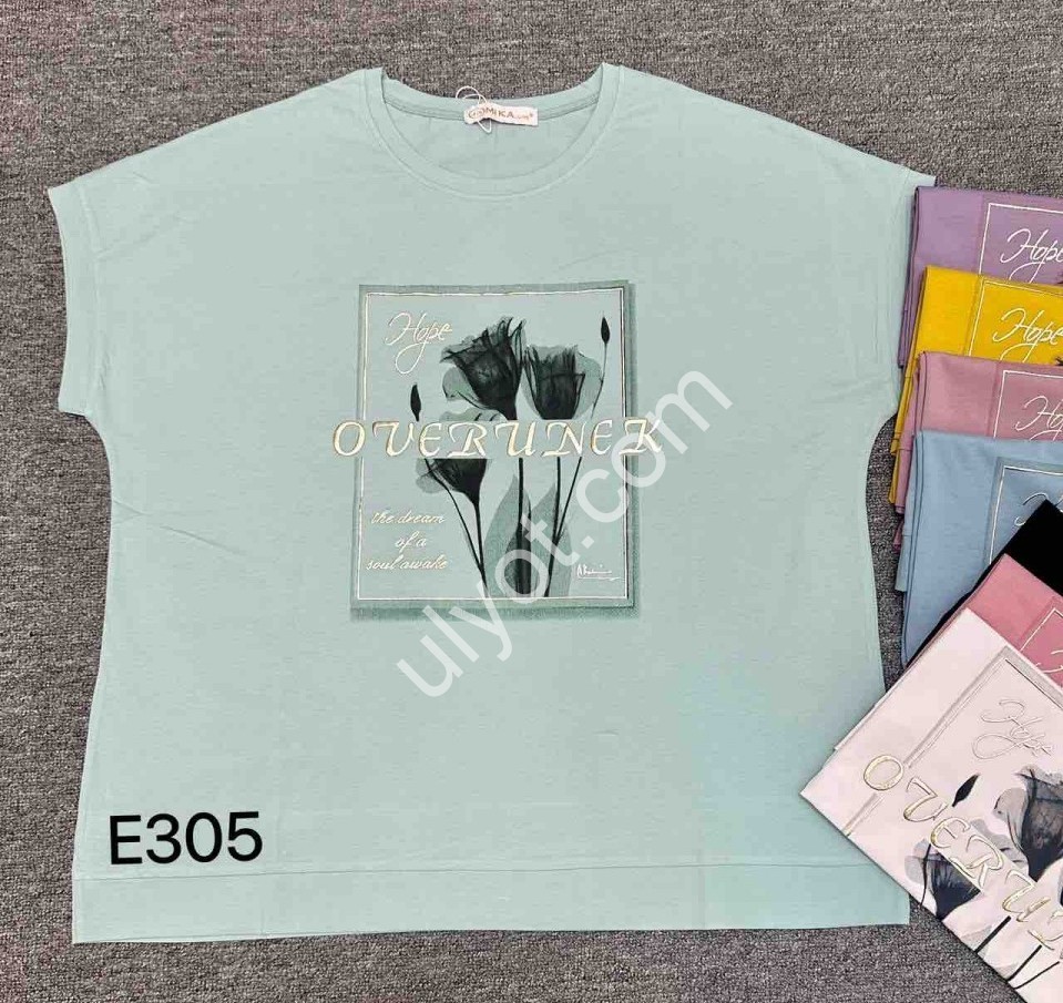 ФУТБОЛКА (ONE SIZE 50-54) МІКС E305