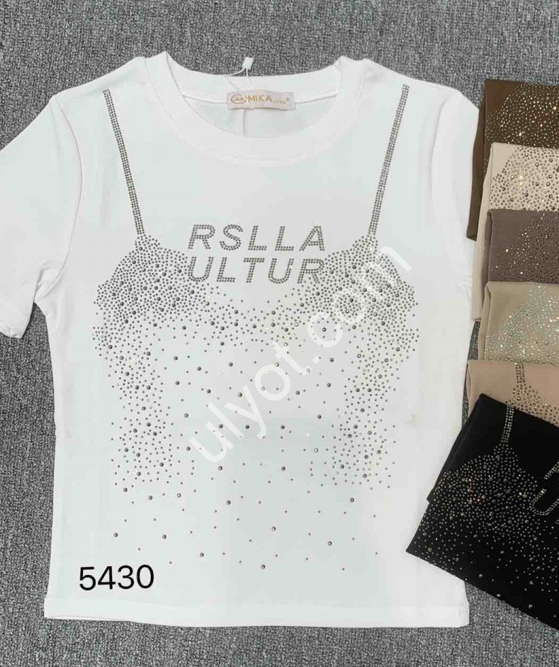 ФУТБОЛКА (ONE SIZE 46-50) МІКС 5430