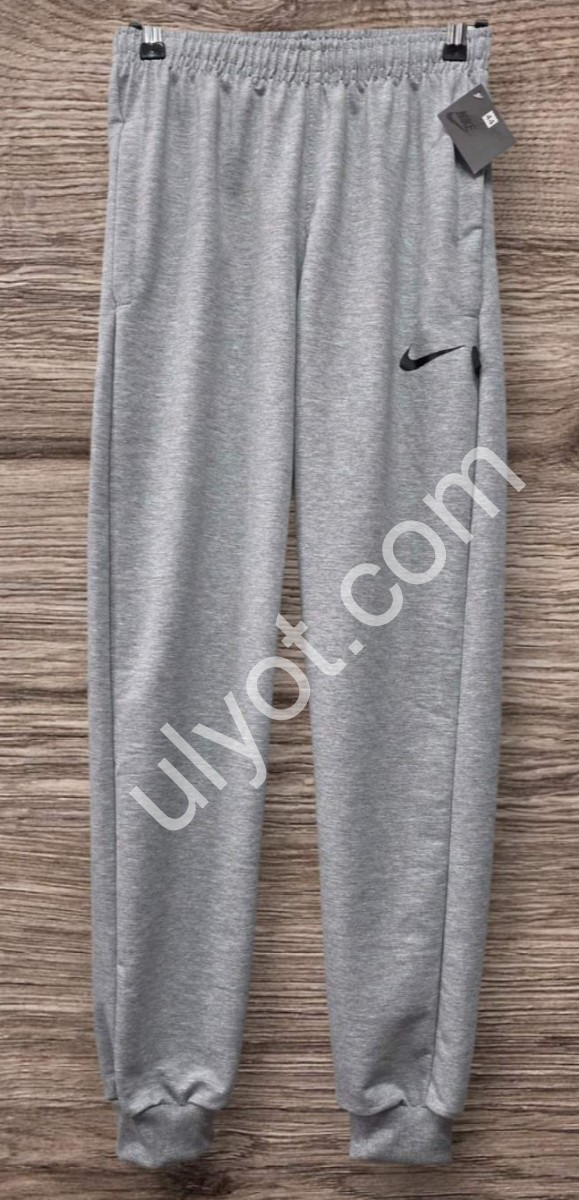 СПОРТ. ШТАНИ N02 (7-12 РОКІВ) МАНЖЕТ ЧОРНИЙ