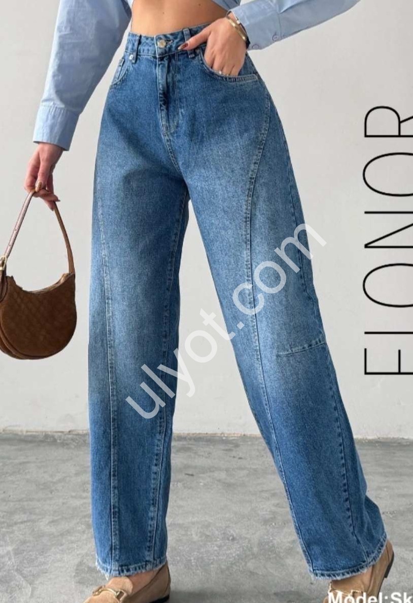 ДЖИНСИ ZEO BASIC (34-42) СИНІЙ 5161