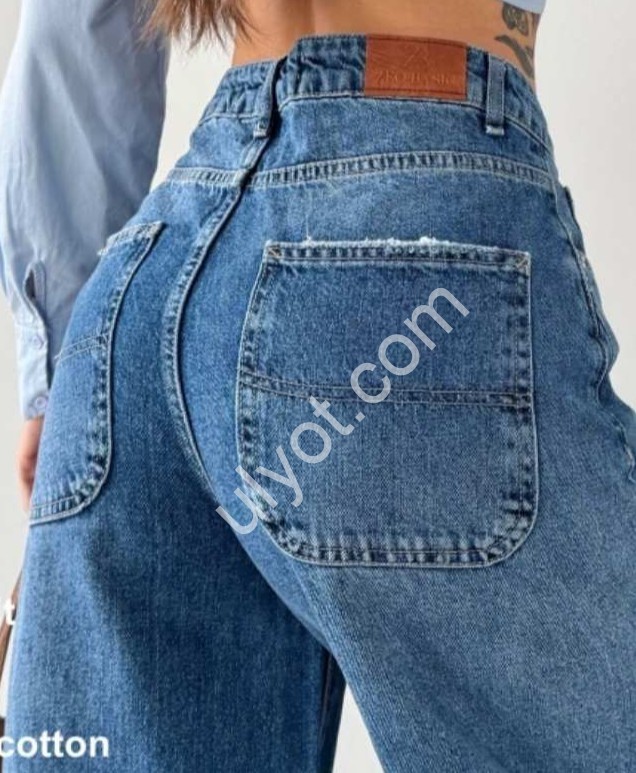 ДЖИНСИ ZEO BASIC (34-42) СИНІЙ 5161