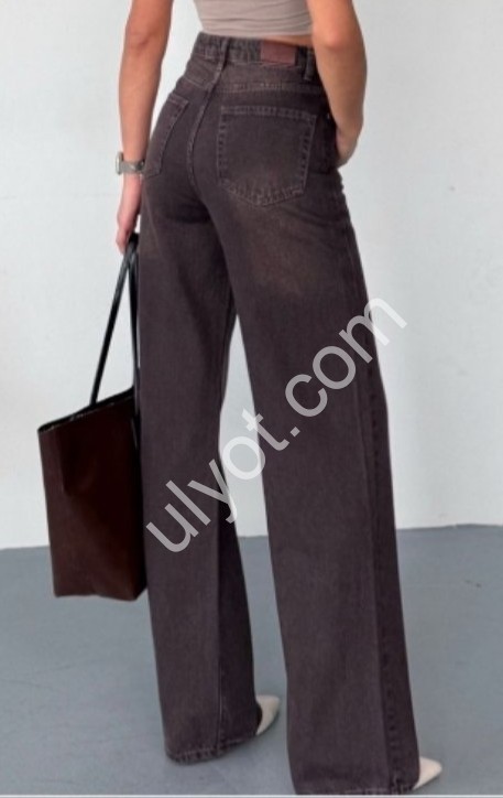 ДЖИНСЫ ZEO BASIC (34-42) ШОКОЛАД 5071