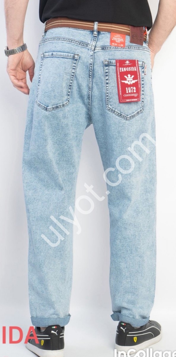 ДЖИНСИ FANGSIDA (29-36) БЛАКИТНИЙ 8874