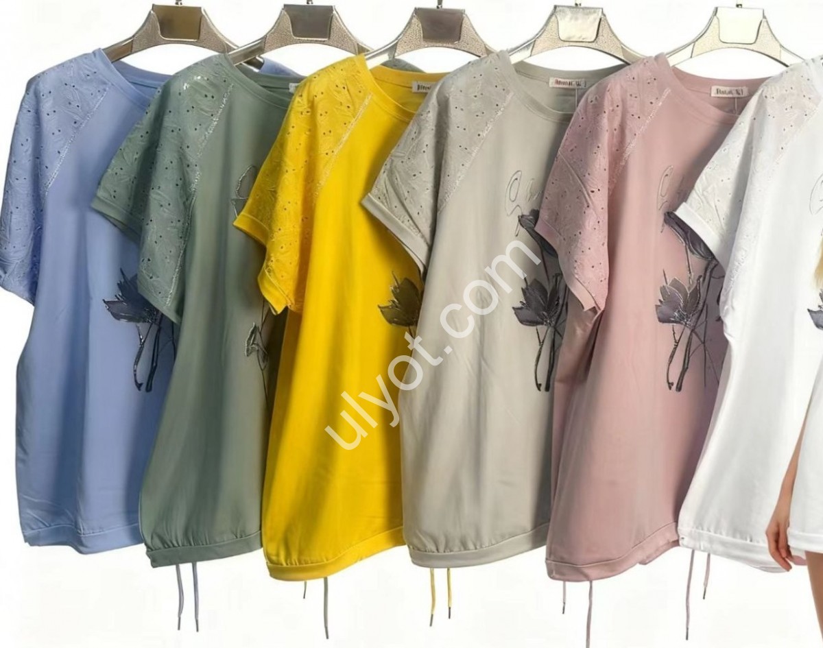 ФУТБОЛКА (5XL-8XL) ПУДРА 8108