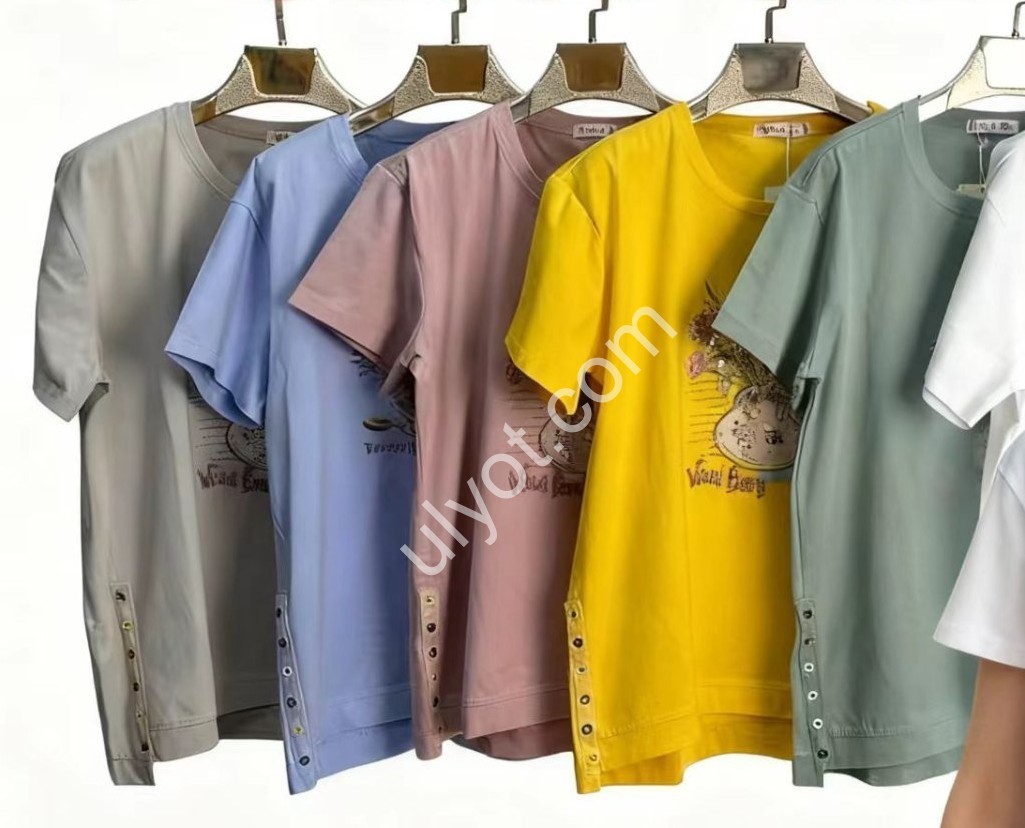 ФУТБОЛКА (5XL-8XL) ЖЕЛТЫЙ 8206