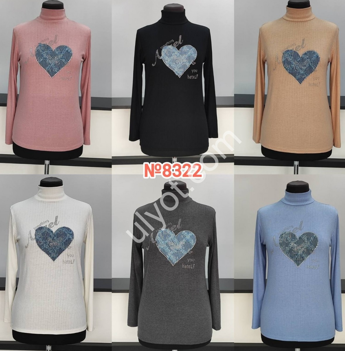 ГОЛЬФ (3XL-6XL) МИКС 8322