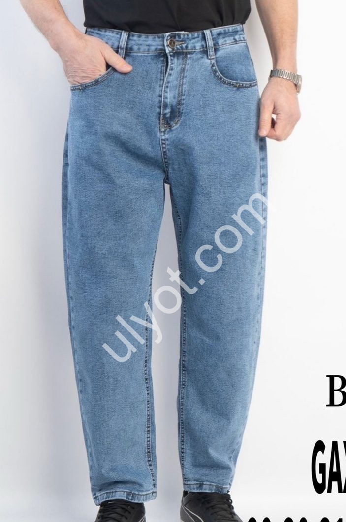 ДЖИНСЫ GAXGAX (29-38) Т.СИНИЙ 1218