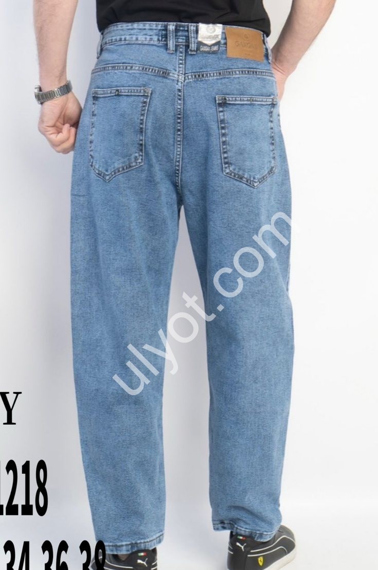 ДЖИНСЫ GAXGAX (29-38) Т.СИНИЙ 1218