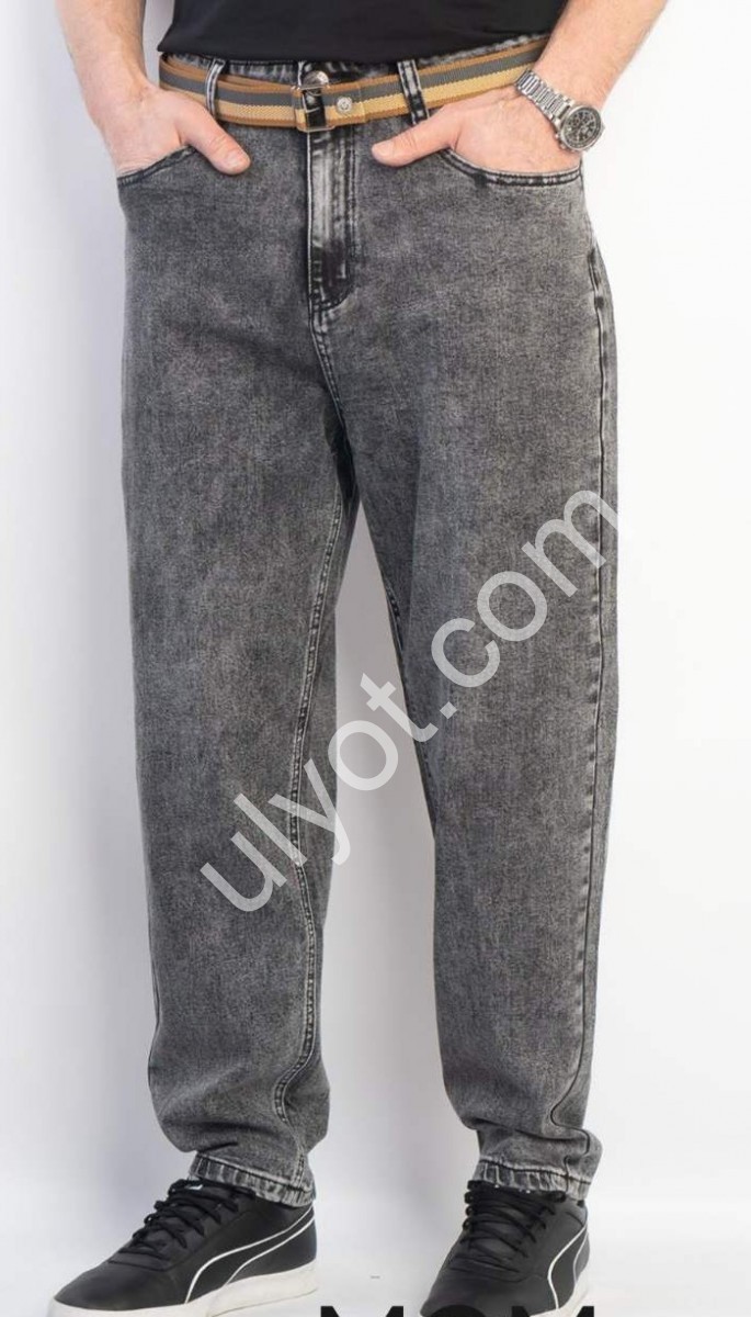 ДЖИНСЫ FEERARS (29-36) MOM СЕРЫЙ 8604