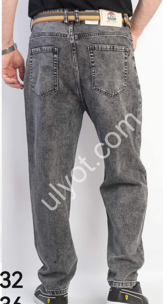 ДЖИНСЫ FEERARS (29-36) MOM СЕРЫЙ 8604