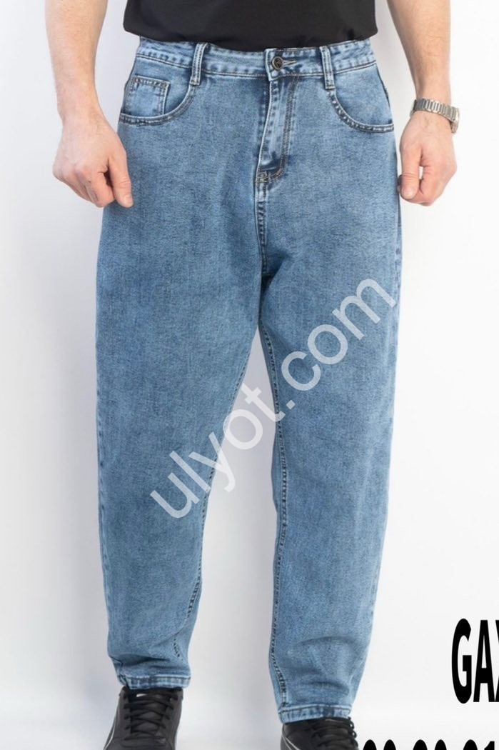 ДЖИНСЫ GAXGAX (29-38) СИНИЙ 1219