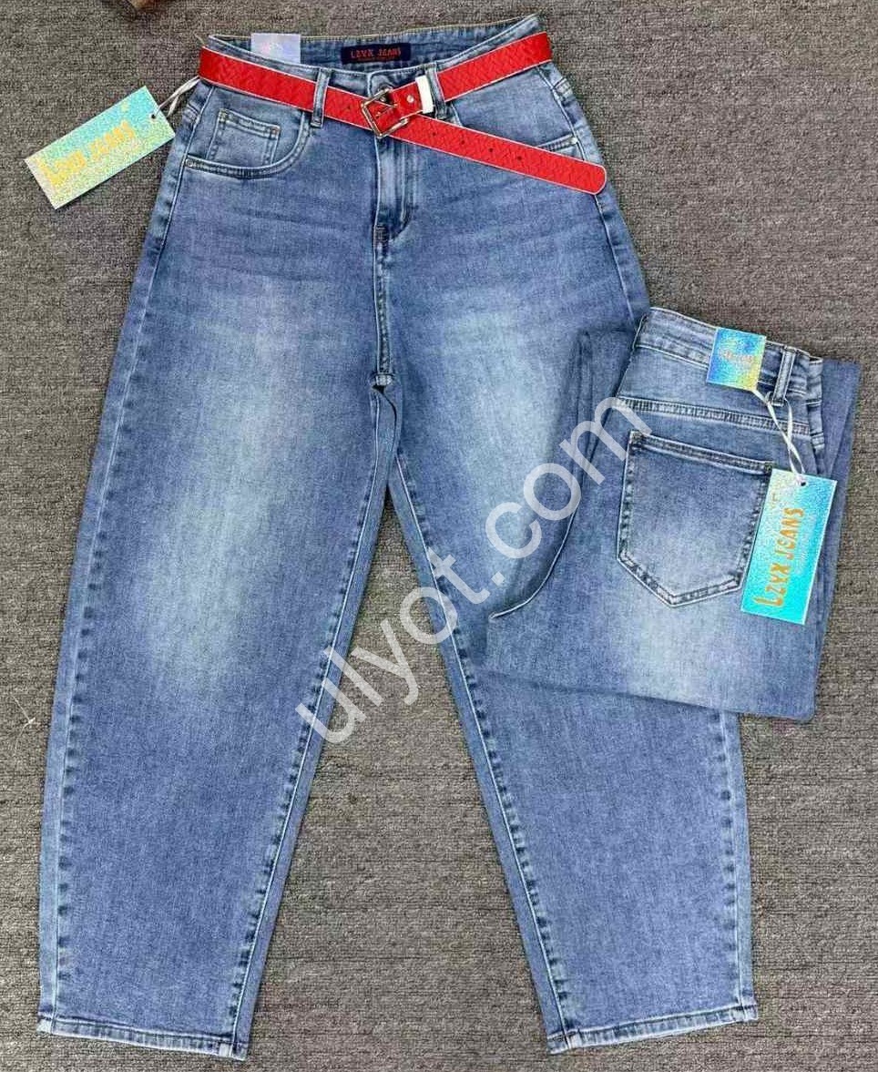 ДЖИНСЫ LZYX (28-33) СИНИЙ 88290
