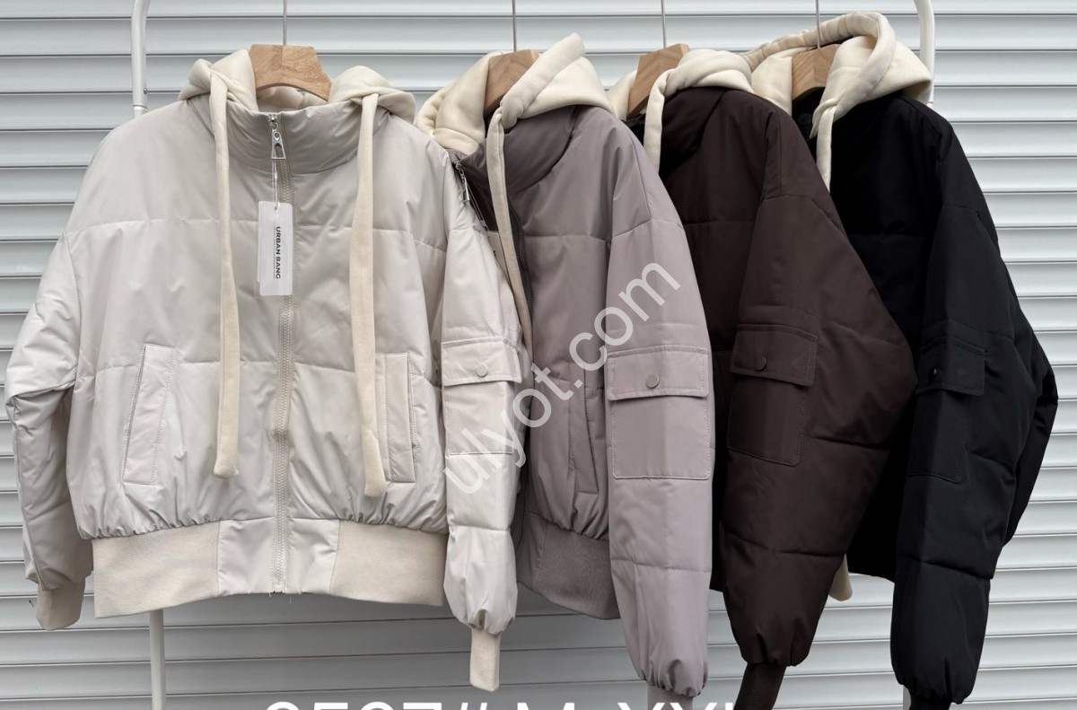 КУРТКА (M-2XL) ЧЕРНЫЙ 2527