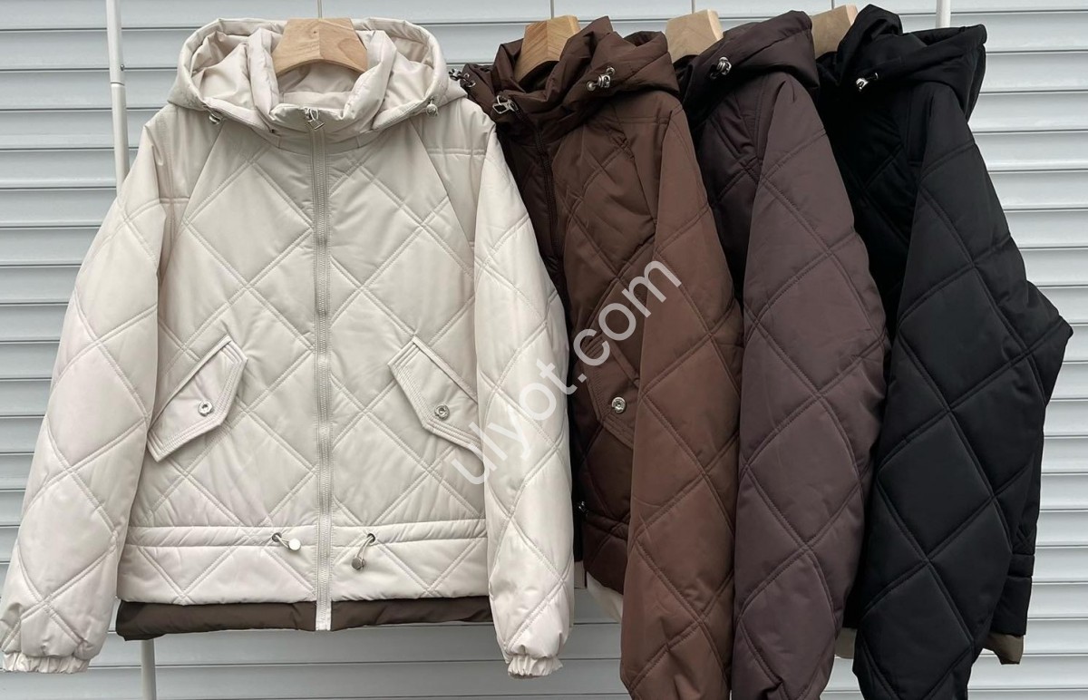 КУРТКА (M-2XL) ЧЕРНЫЙ 7619