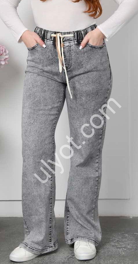 ДЖИНСЫ M.MIKI (32-42) СЕРЫЙ 328