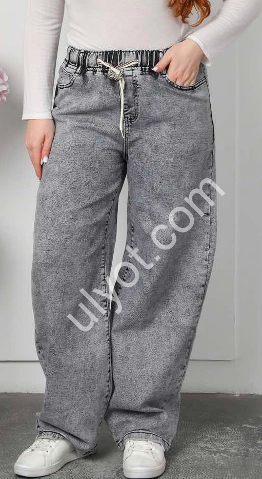 ДЖИНСЫ M.MIKI (28-33) СЕРЫЙ 323
