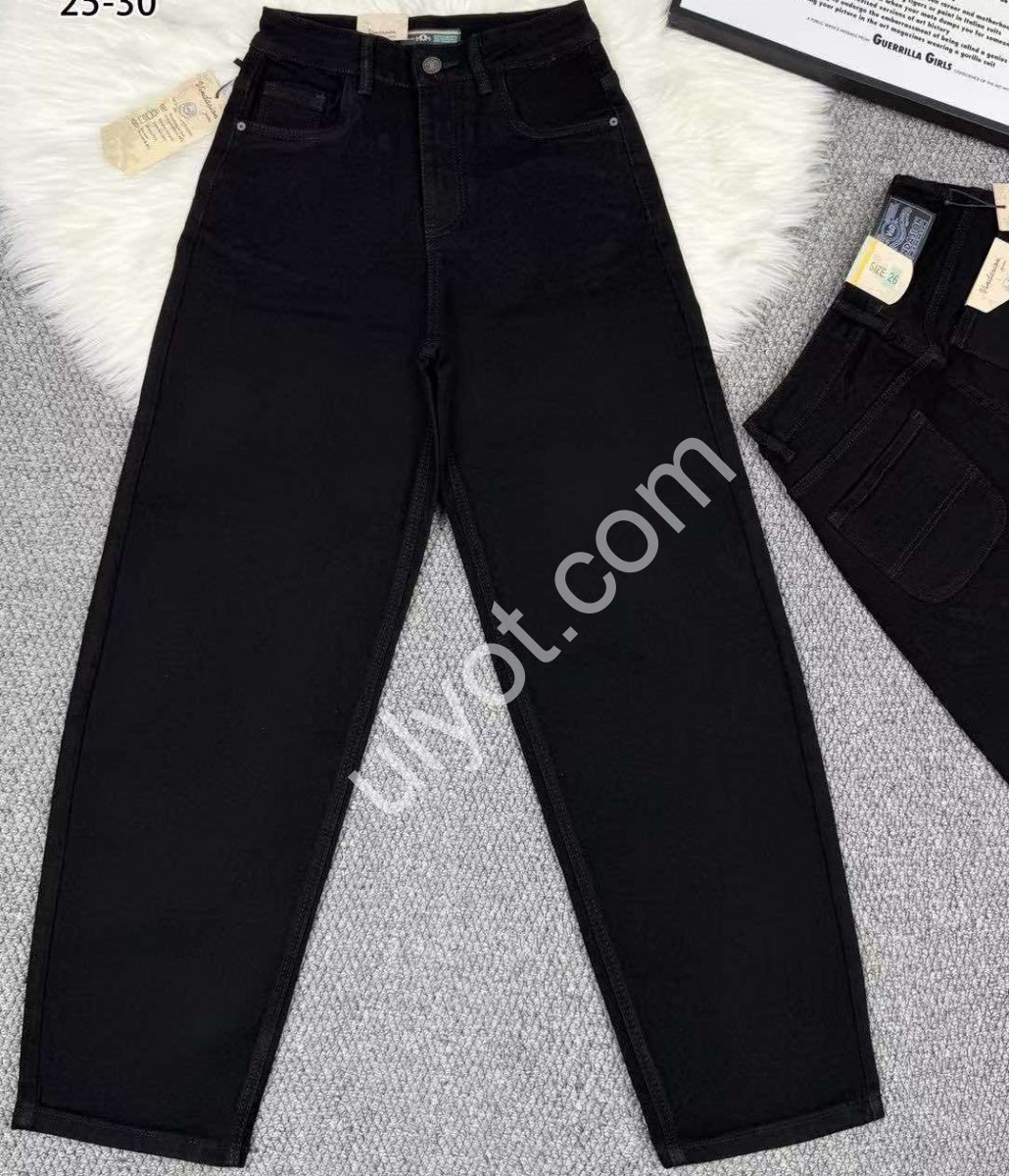 ДЖИНСИ V&D (25-30) ЧОРНИЙ 6068
