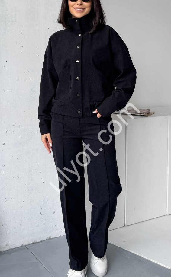 КОСТЮМ (40-52) Т.СИНИЙ 385