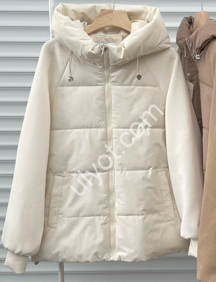 КУРТКА (M-2XL) БЕЖ 2307