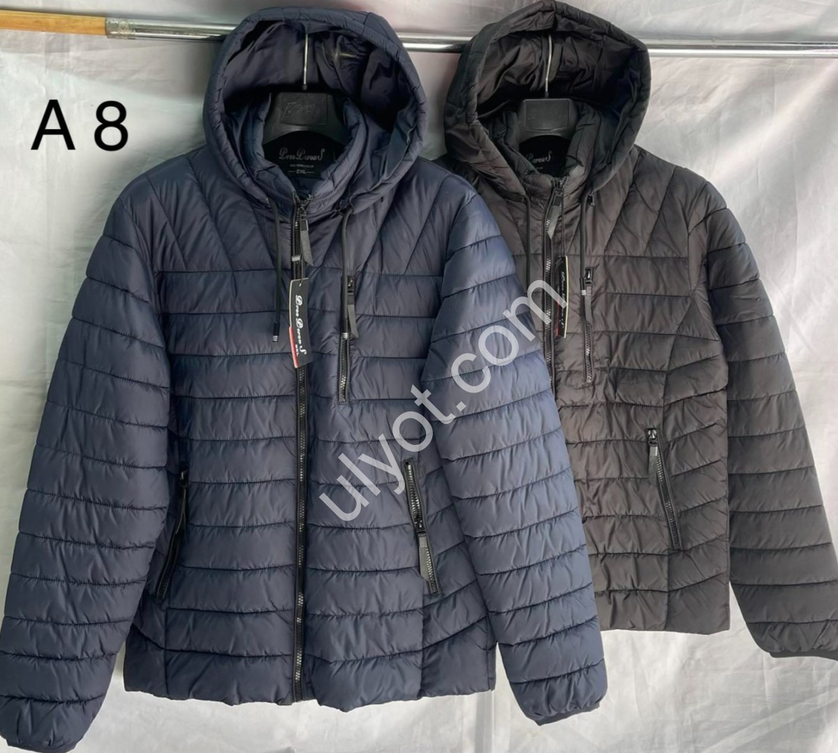 ВЕТРОВКА (L-4XL) СИНИЙ A8