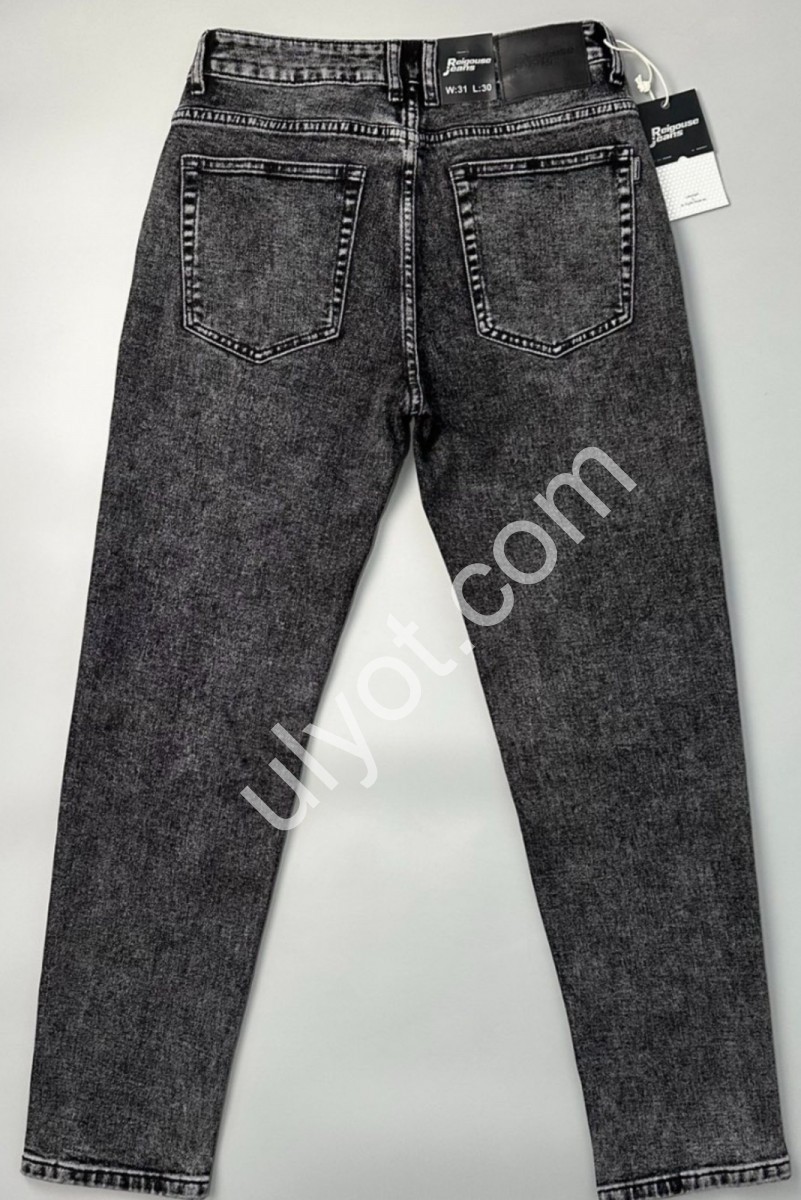 ДЖИНСИ REIGOUSE (29-36) MOM ГРАФІТ 6719