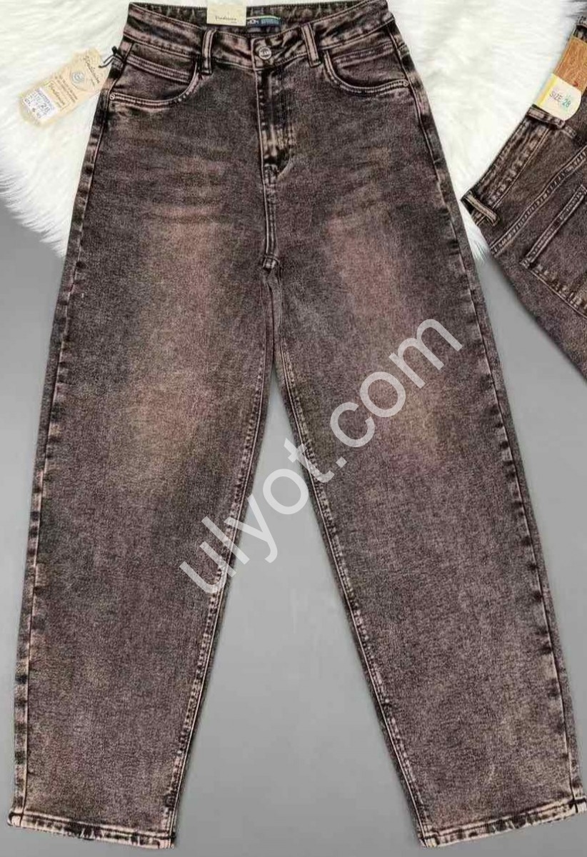 ДЖИНСЫ V&D (28-33) КОРИЧНЕВЫЙ 7037