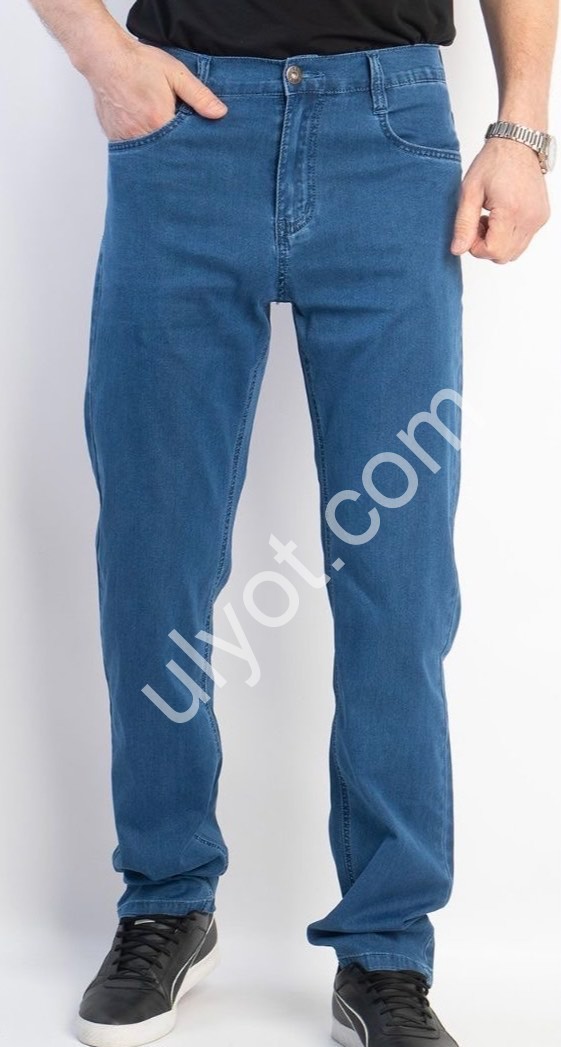ДЖИНСИ BASANJIU (34-44) Т.СИНІЙ 028-3-12