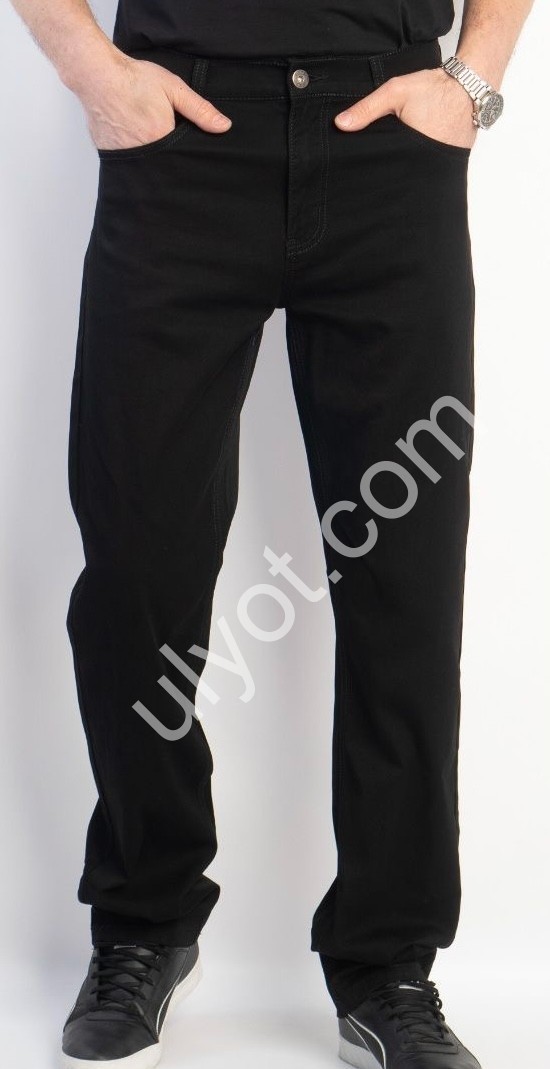 ДЖИНСИ BASANJIU (34-44) ЧОРНИЙ 028-14-12