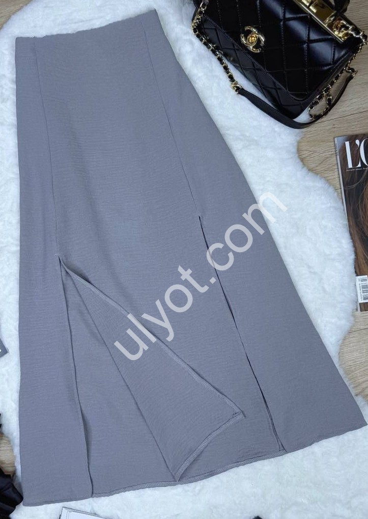 Спідниця (42-48) СІРИЙ 2446