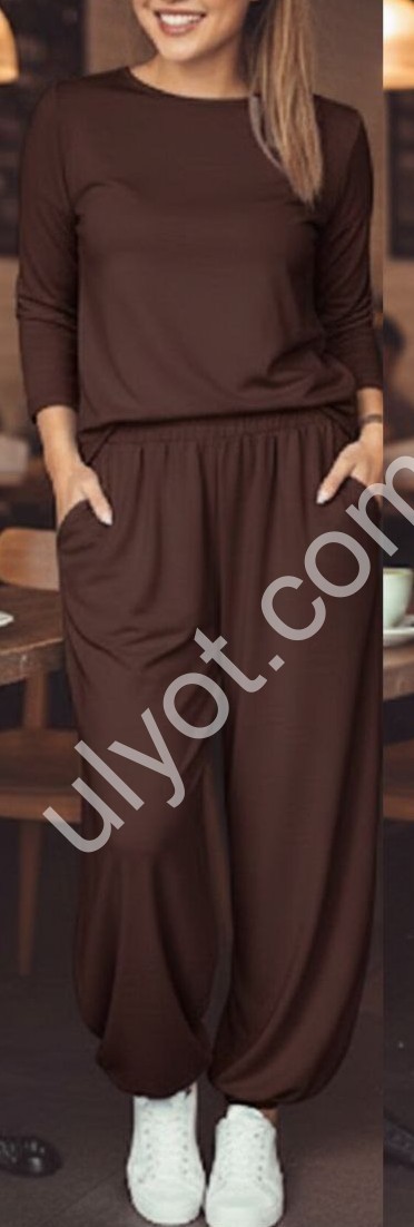 КОСТЮМ (42-48) ШОКОЛАД 2499