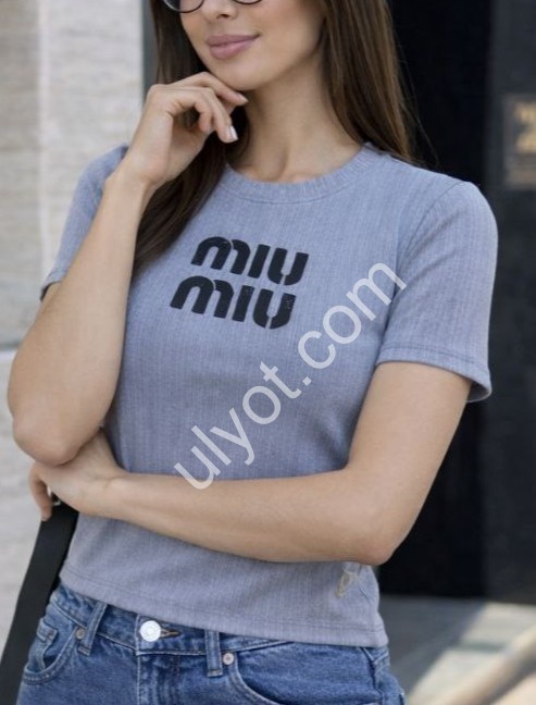 ФУТБОЛКА (42-48) СІРИЙ 4209