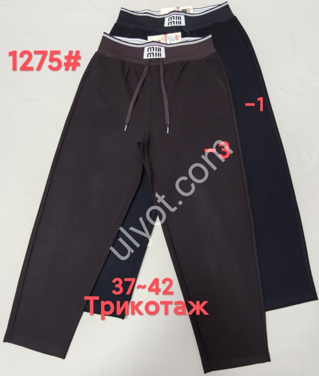 БРЮКИ YINGLIDA (37-42) ЧЕРНЫЙ 1275-1