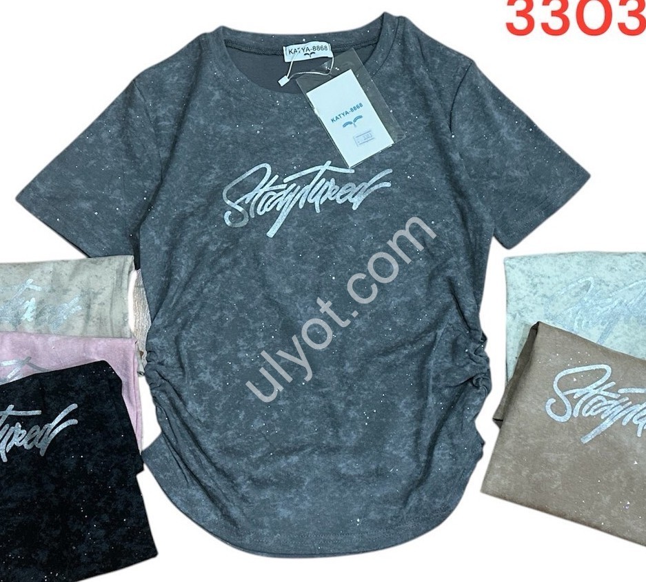 ФУТБОЛКА (ONESIZE 42-48) МИКС 3303