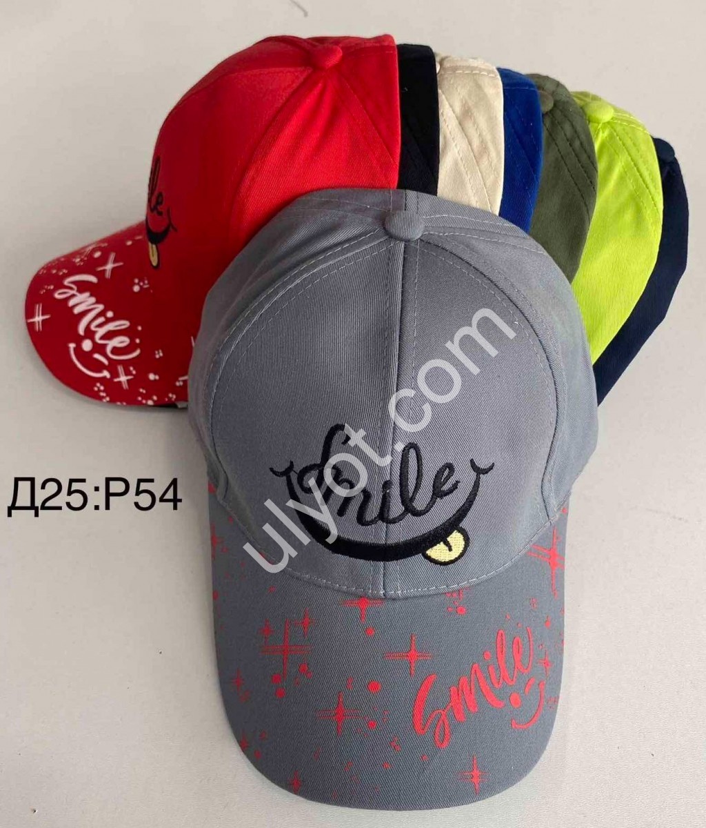 КЕПКА (ONE SIZE 54) МІКС D25