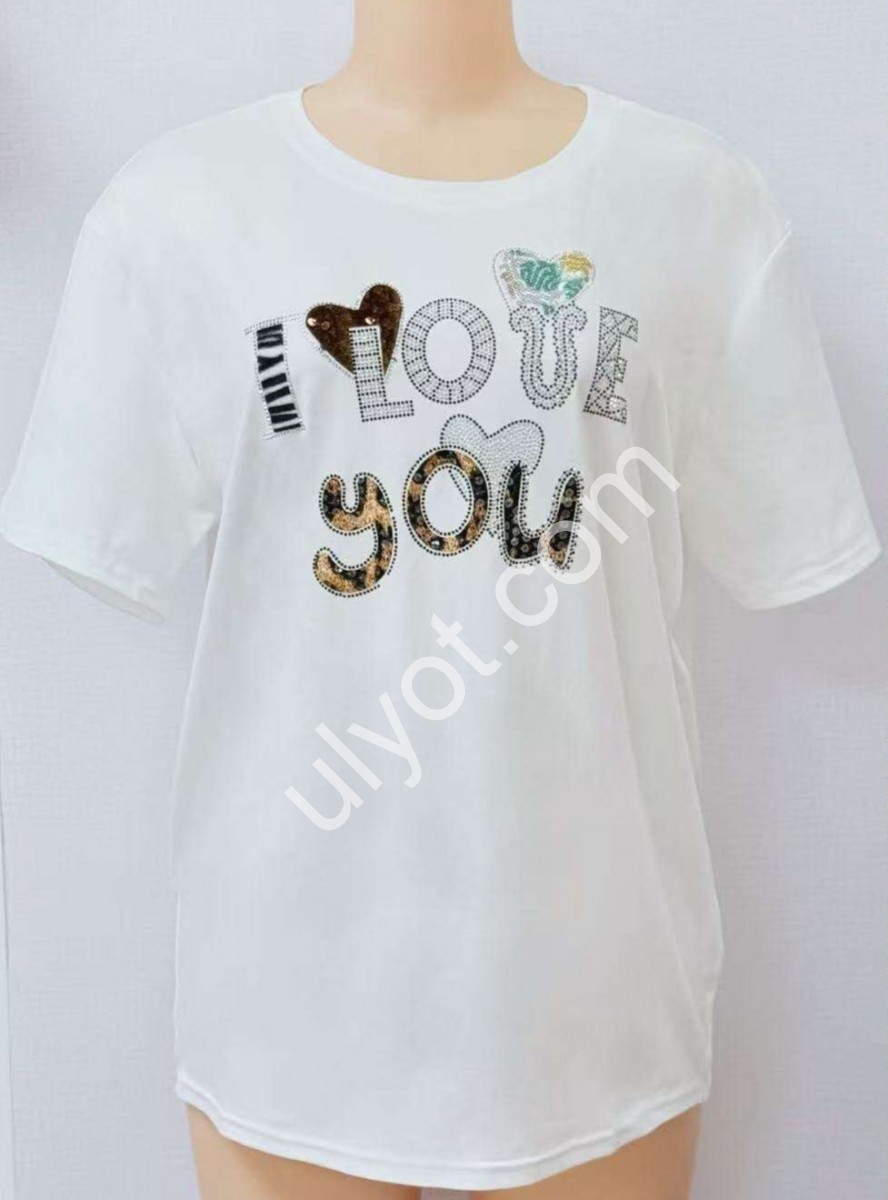 ФУТБОЛКА (ONE SIZE) МІКС 2636