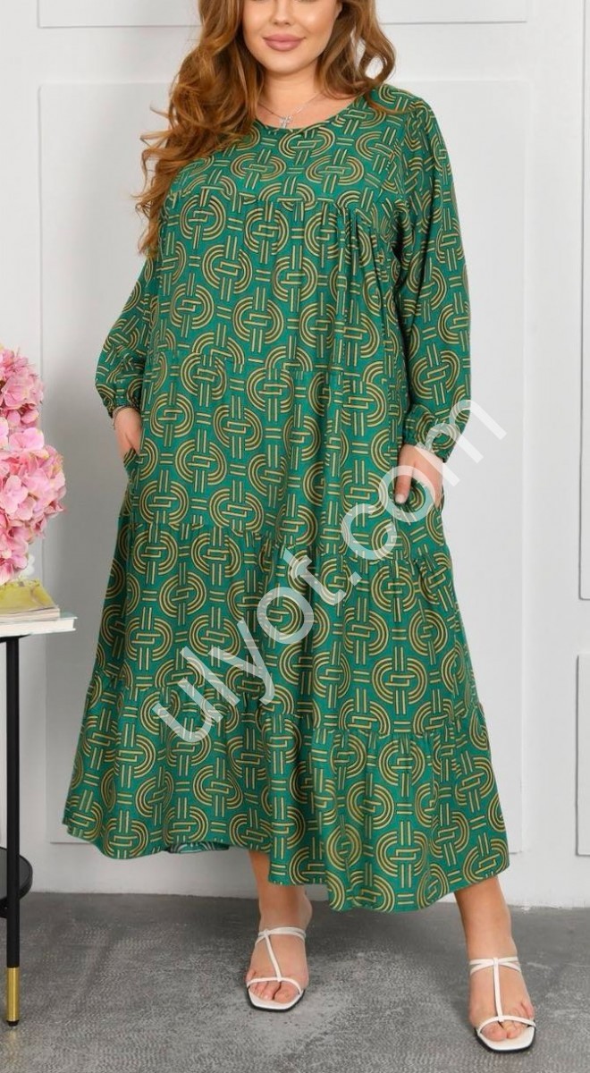 СУКНЯ (58-62) ЗЕЛЕНИЙ A1-2