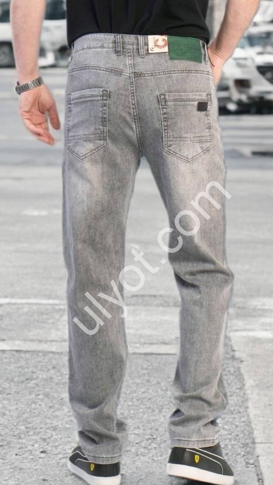 ДЖИНСЫ CAPTAIN (32-40) ГРАФИТ 19181