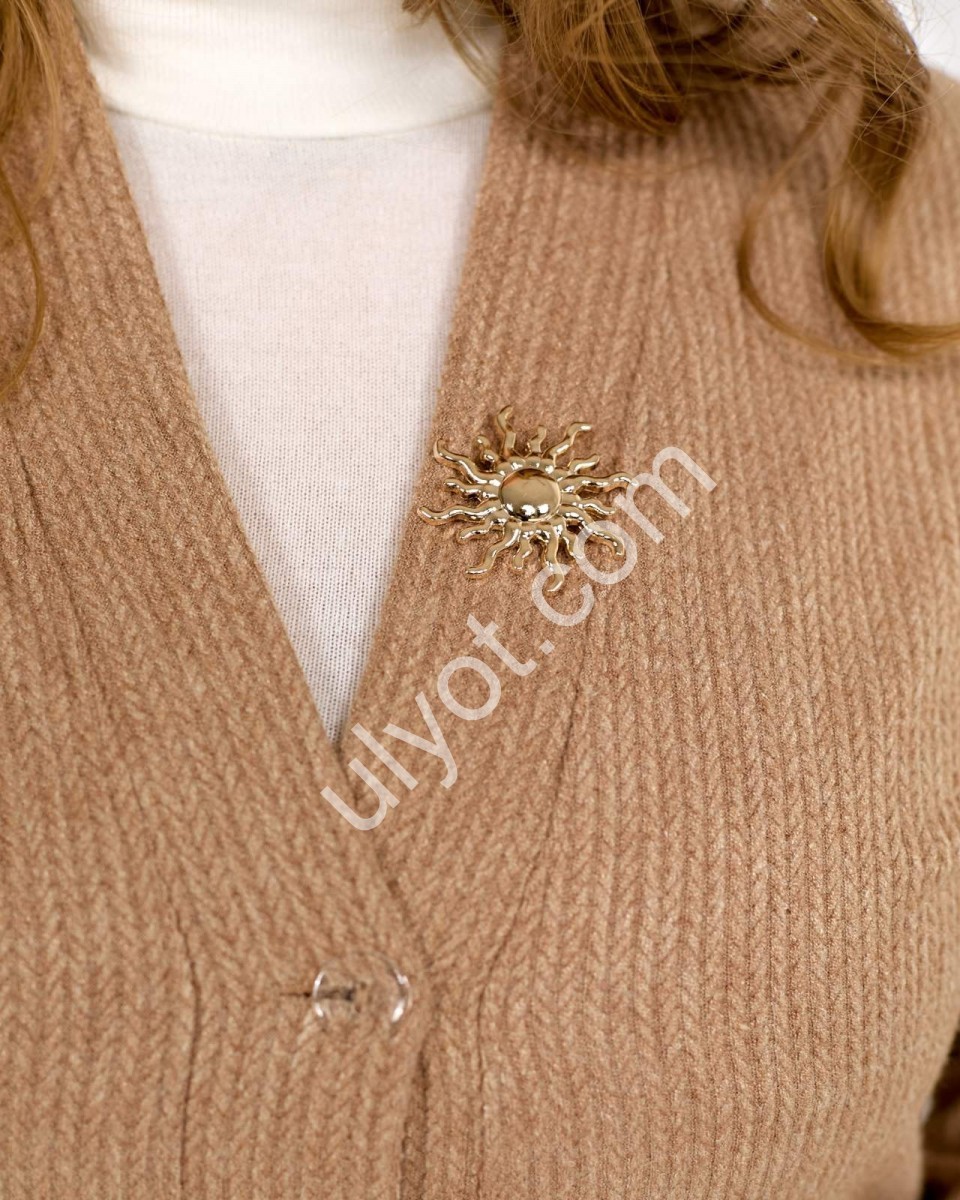 Фото 2 КАРДИГАН (48-58) БІЖ 17187