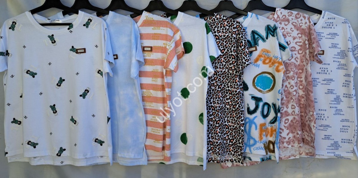 ФУТБОЛКА (ONESIZE 48-54) МИКС 9151