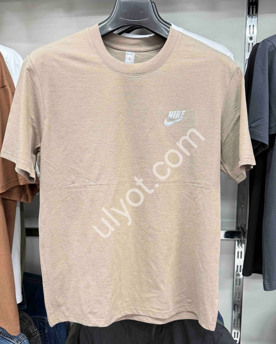 ФУТБОЛКА N02 (L-4XL) ПУДРА 