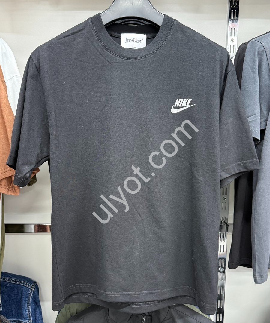 ФУТБОЛКА N02 (M-3XL) ЧЕРНЫЙ 