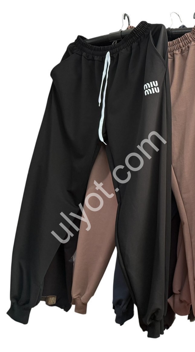 СПОРТ.ШТАНЫ M40 (52-60) МАНЖЕТ БЕЖ 