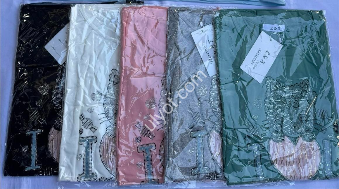 ФУТБОЛКА (ONESIZE 50-58) МІКС 2635