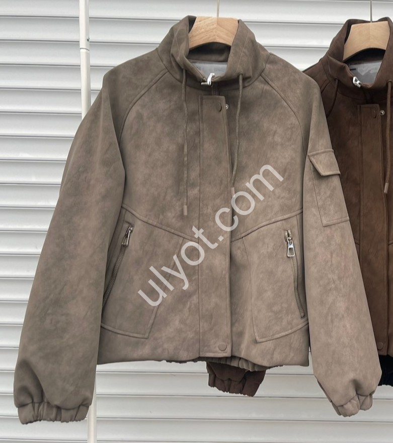 КУРТКА (M-2XL) КОРИЧНЕВЫЙ 167