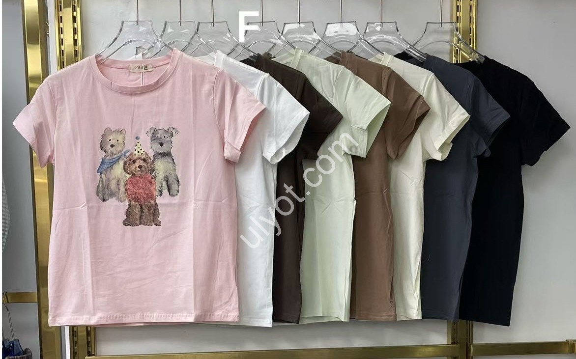 ФУТБОЛКА (ONE SIZE 46-48) МІКС LT4816